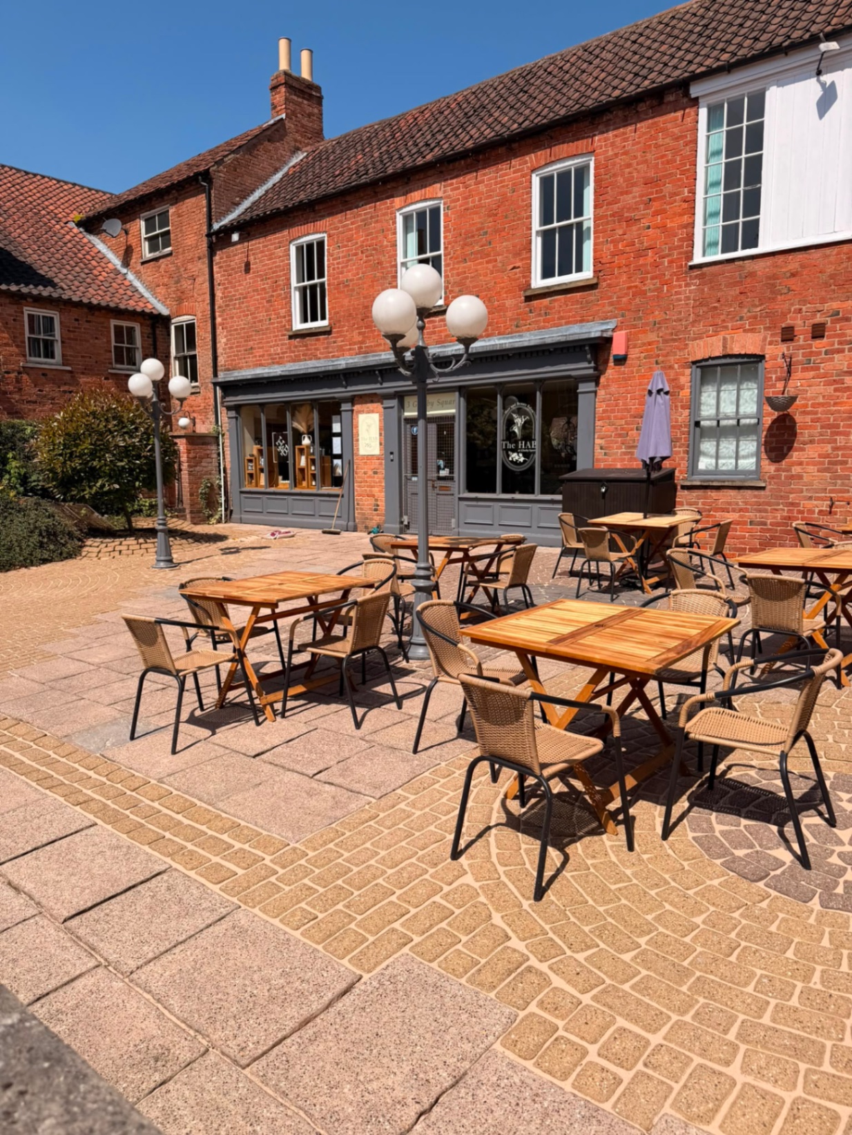 Courtyard Jet Wash - After