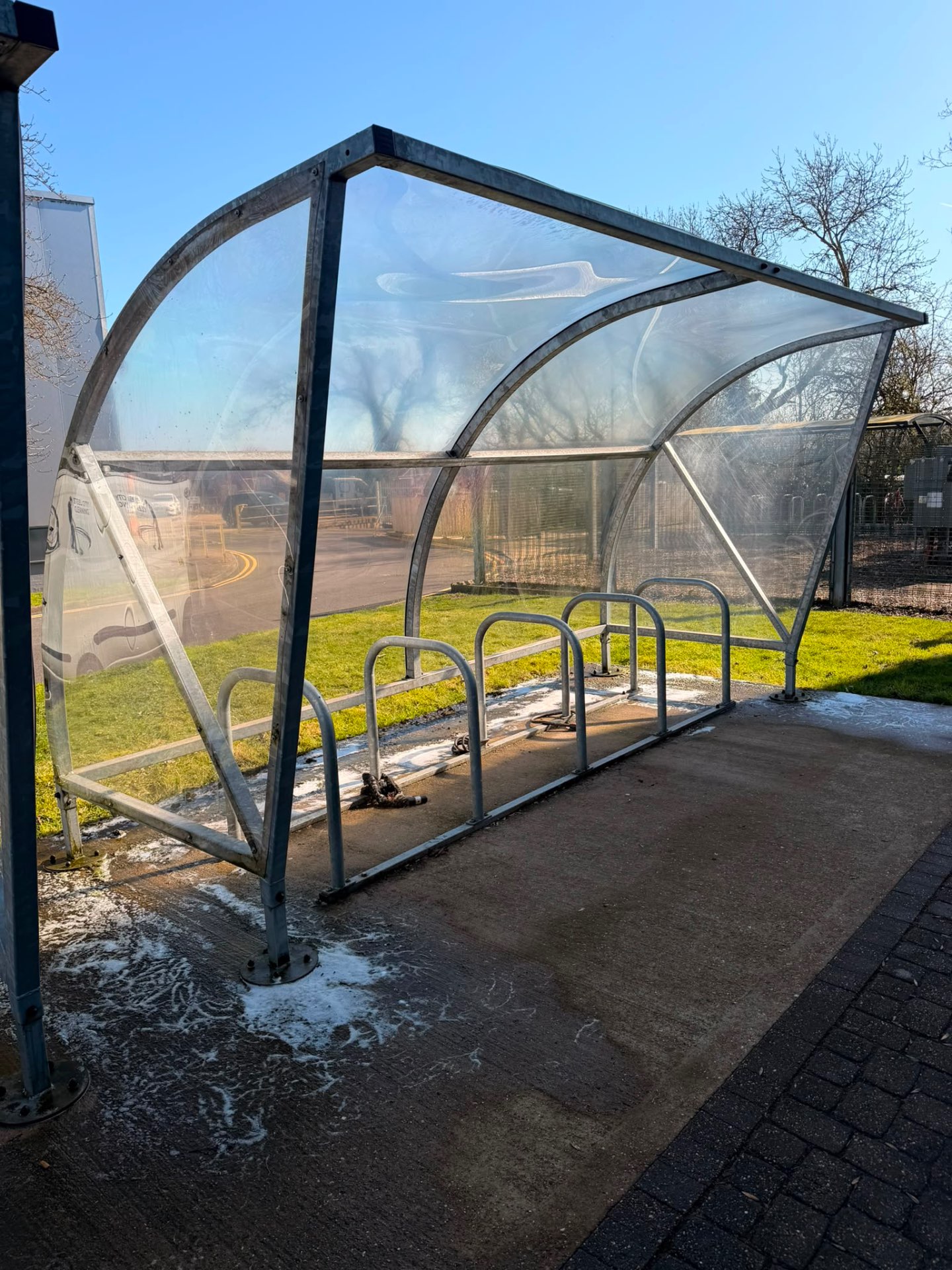Bike Shelter After