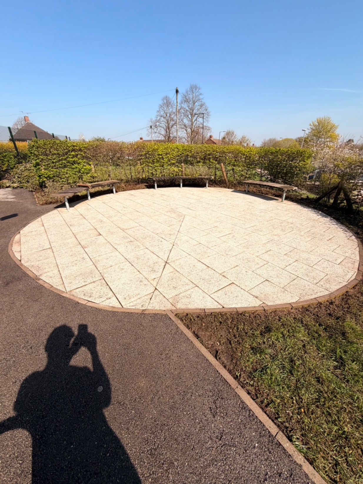 Circular Paving Jet Wash - After